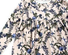 Name It rose smoke kjole blomster